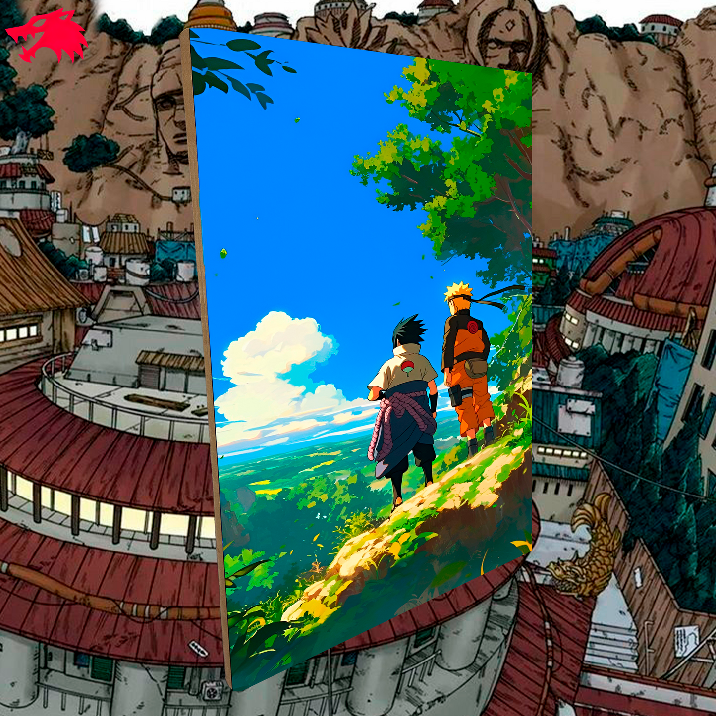 Anime Frame : Naruto et Sasuke