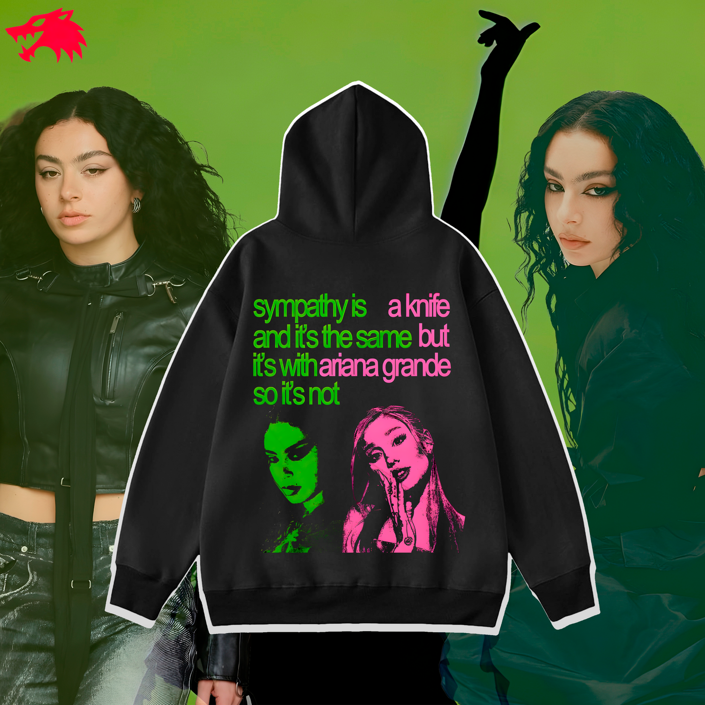 Hoodie : Charli XCX