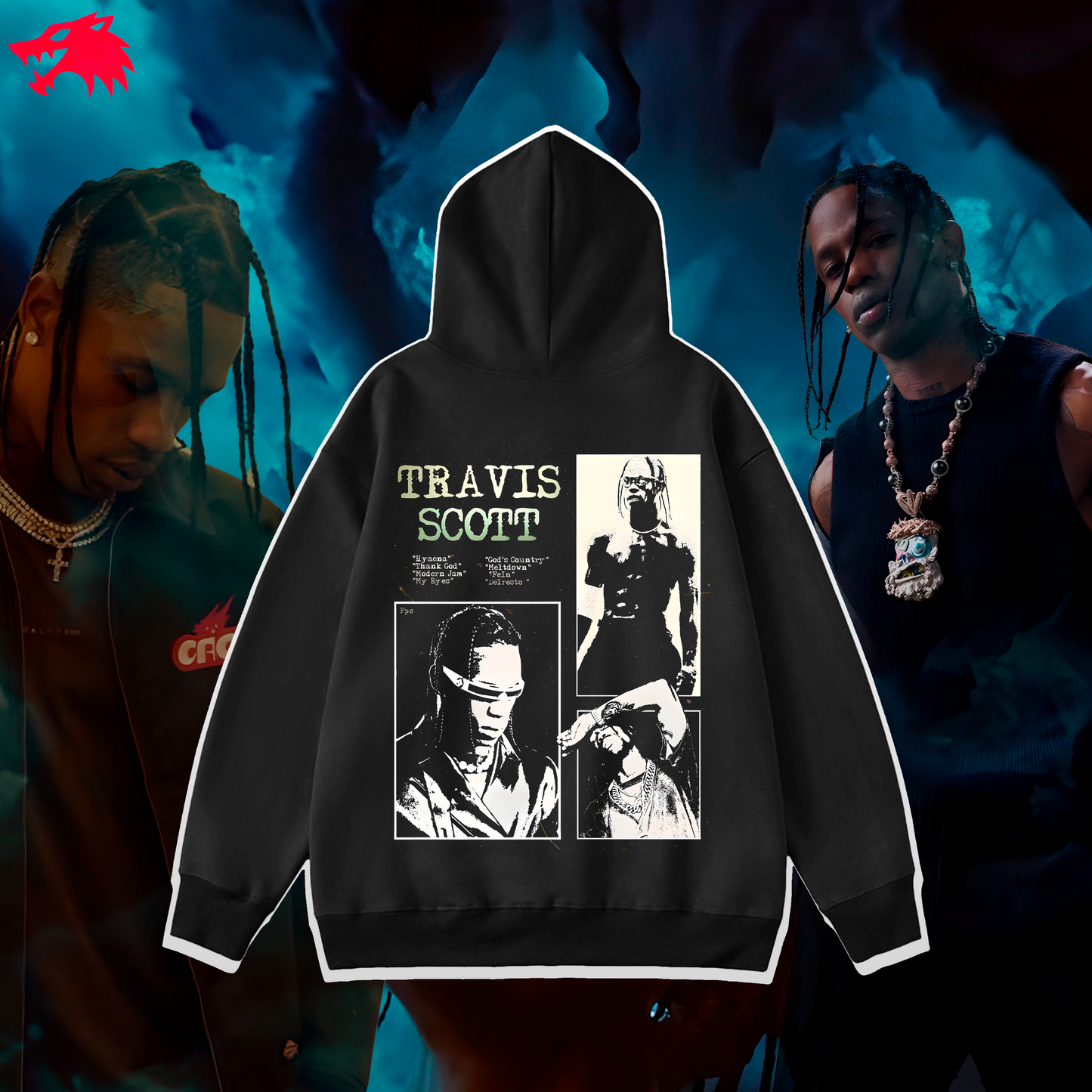 Hoodie : Travis Scott