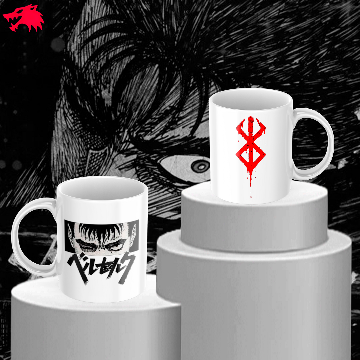 Mug Classique Blanc : Berserk