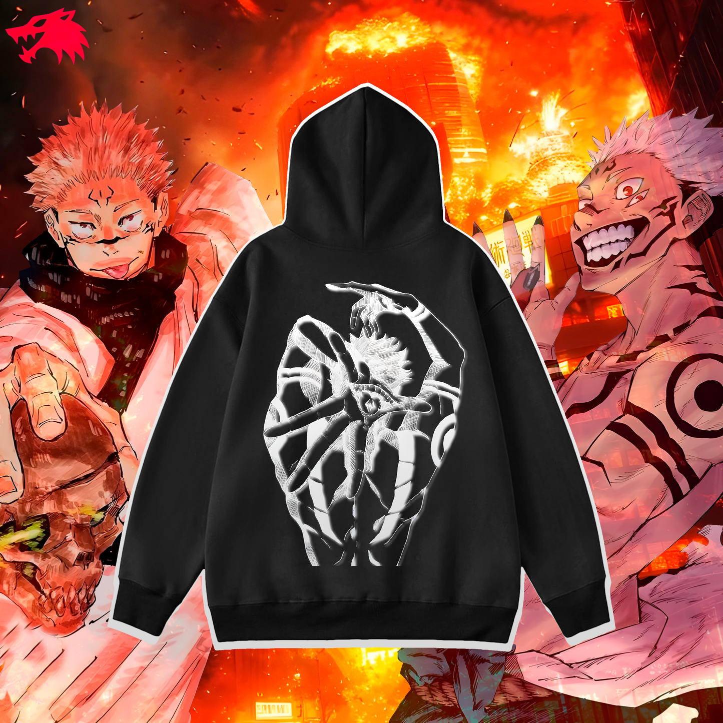 Hoodie : Ryomen Sukuna