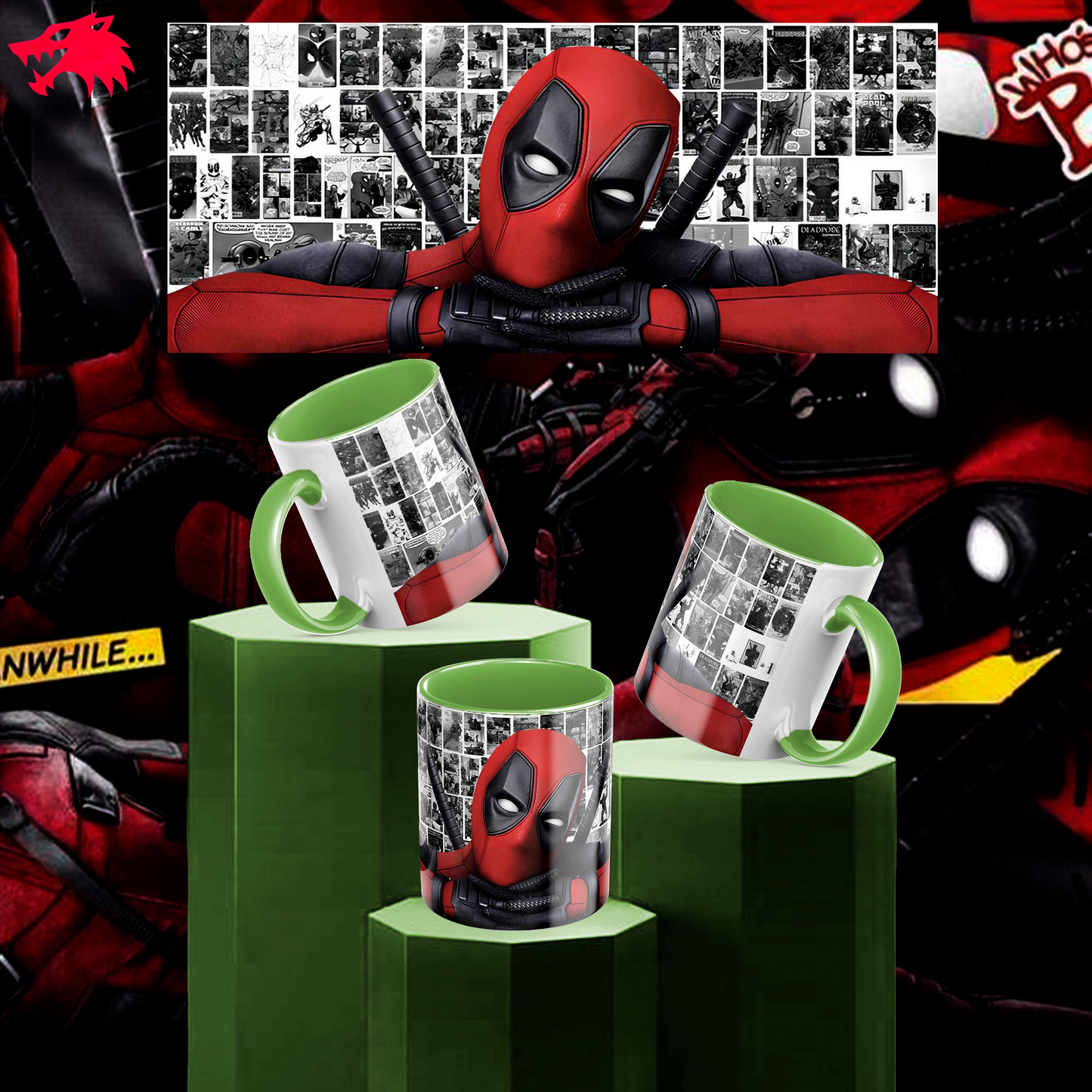 Mug Color Pop : Deadpool